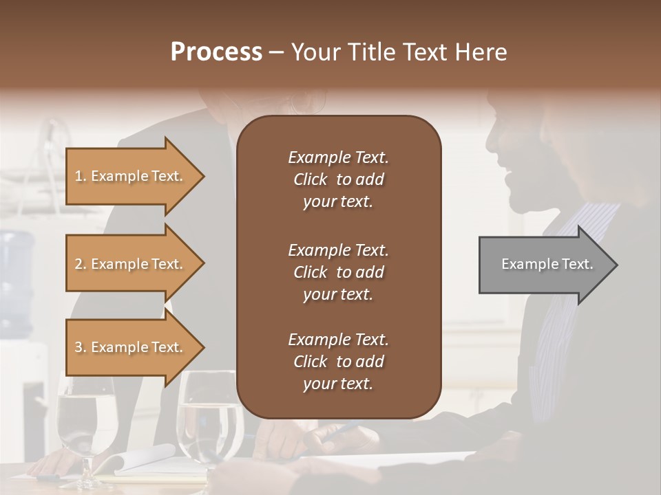 Happiness American White PowerPoint Template