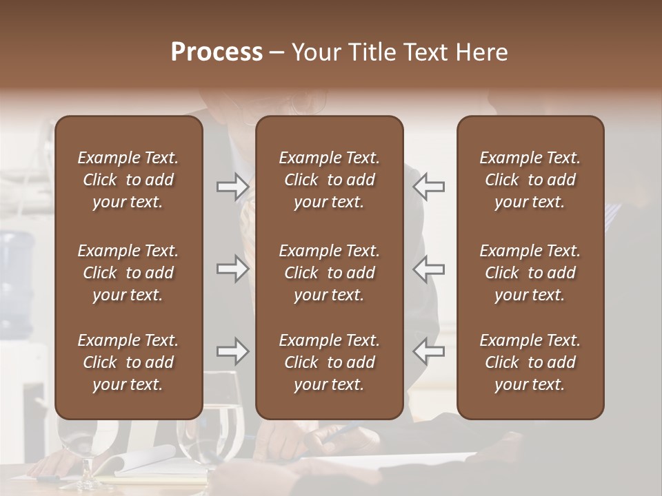 Happiness American White PowerPoint Template