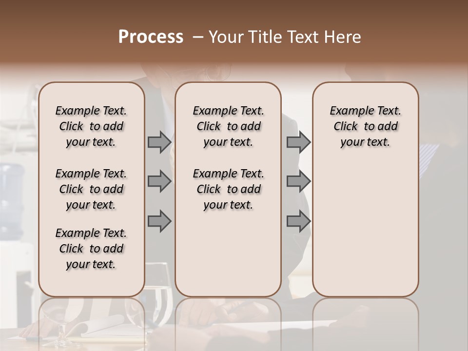Happiness American White PowerPoint Template