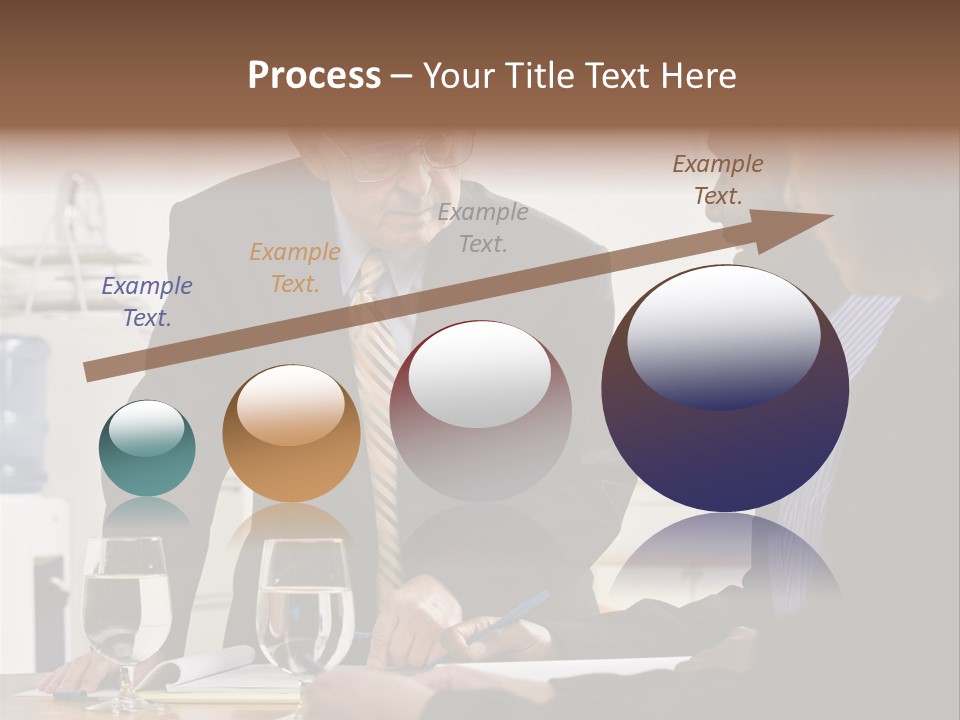 Happiness American White PowerPoint Template