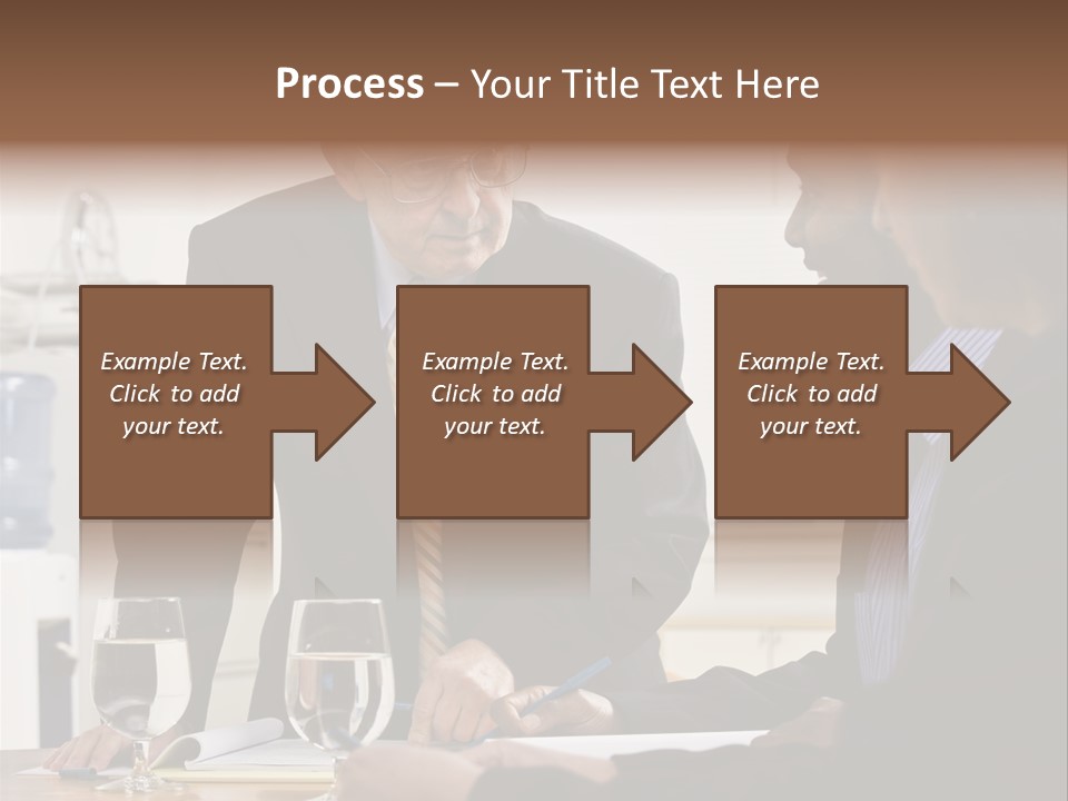 Happiness American White PowerPoint Template