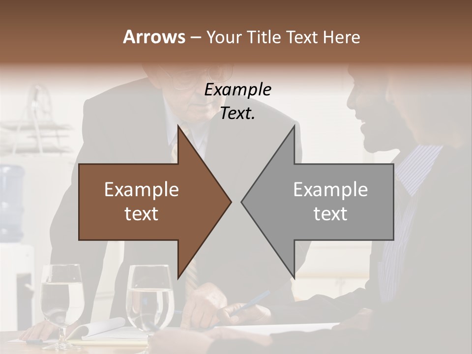 Happiness American White PowerPoint Template