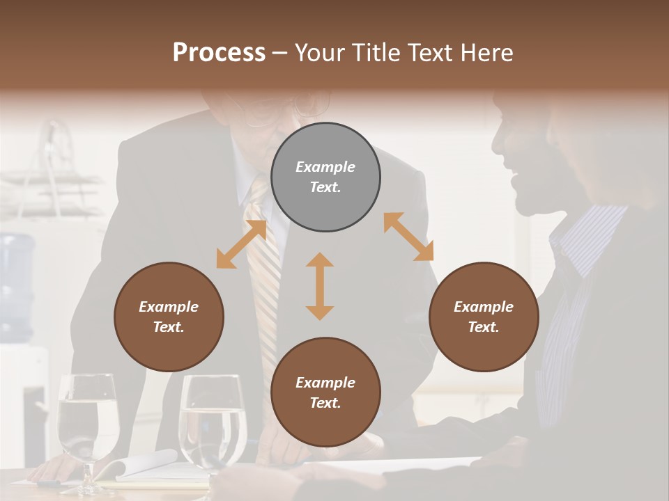 Happiness American White PowerPoint Template