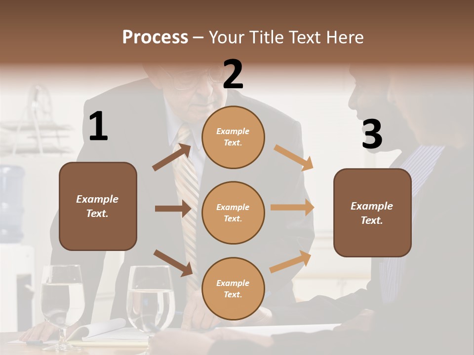 Happiness American White PowerPoint Template