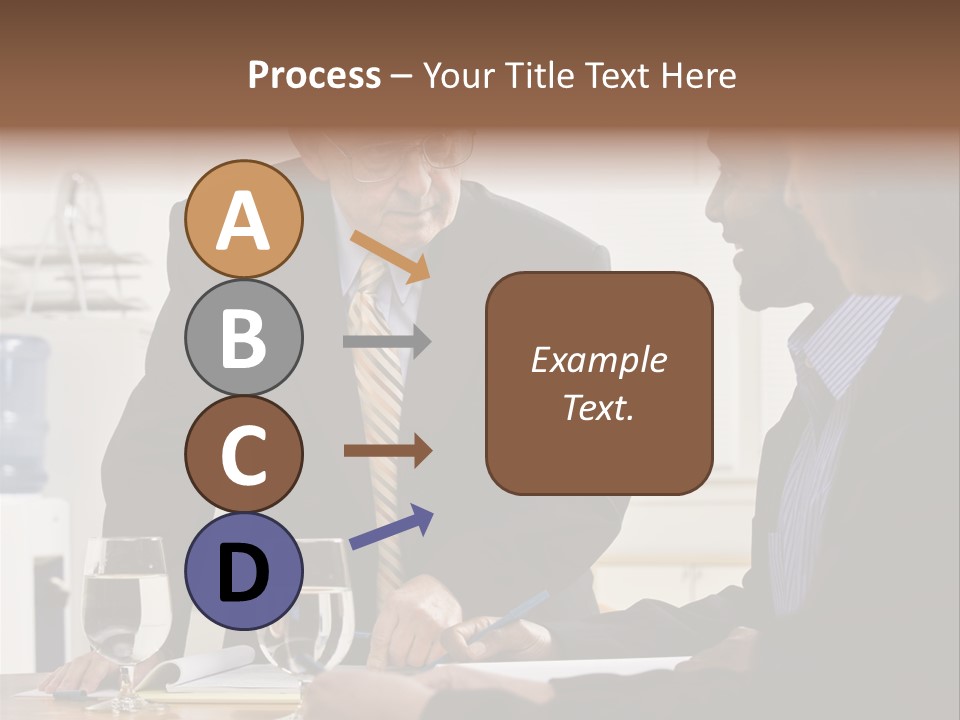 Happiness American White PowerPoint Template