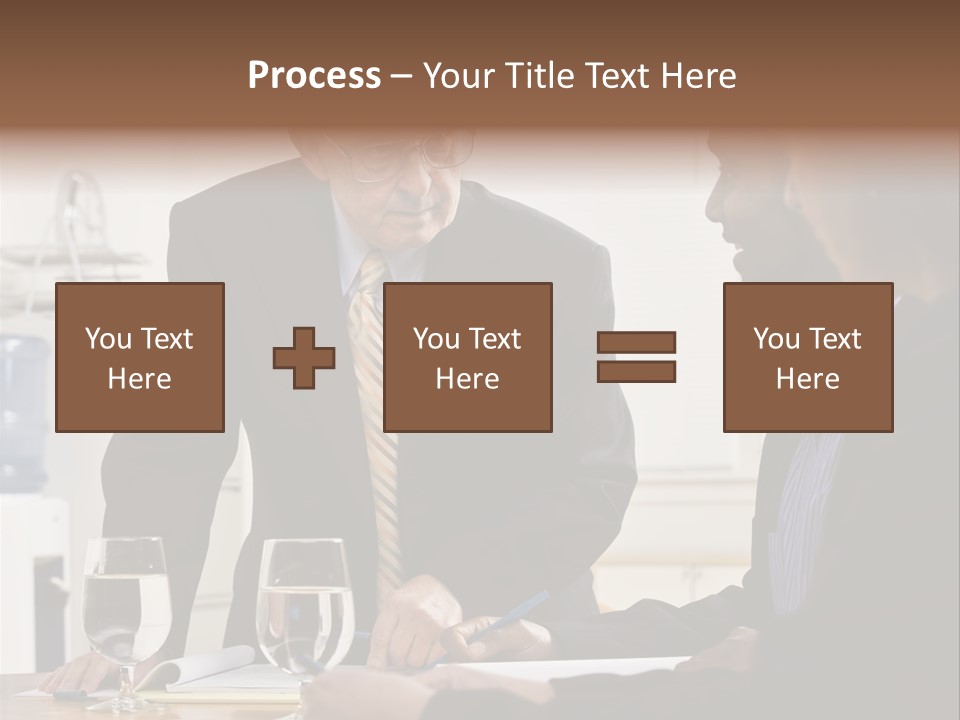 Happiness American White PowerPoint Template