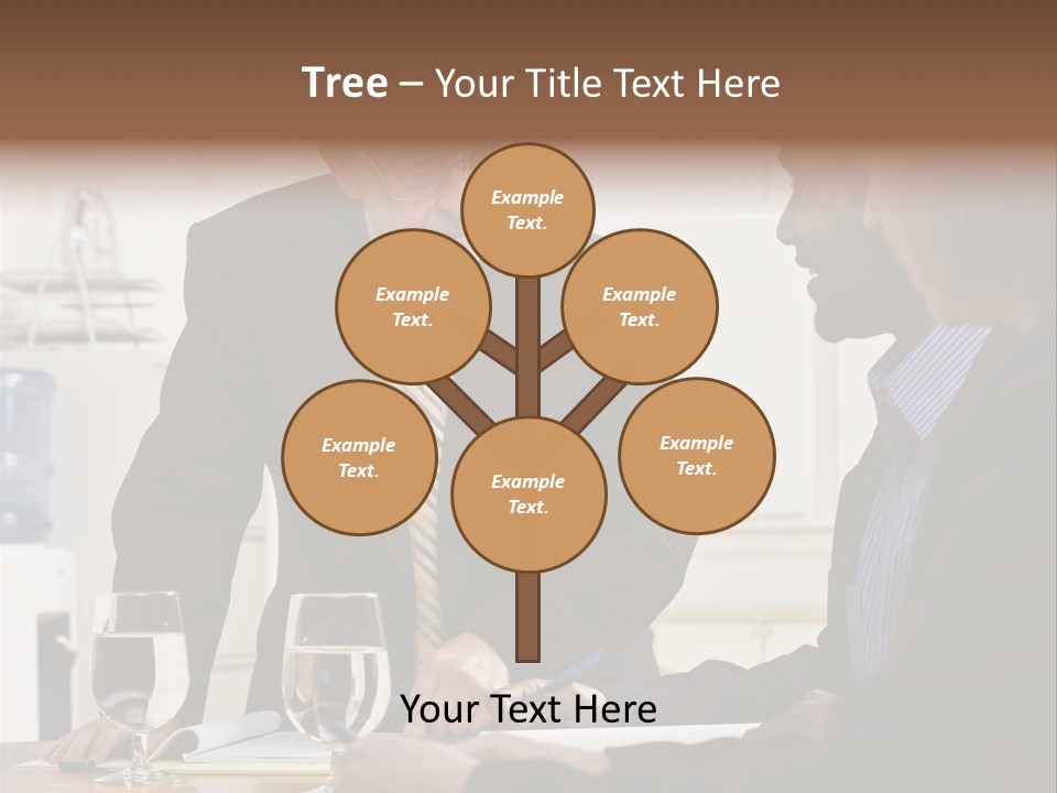 Happiness American White PowerPoint Template