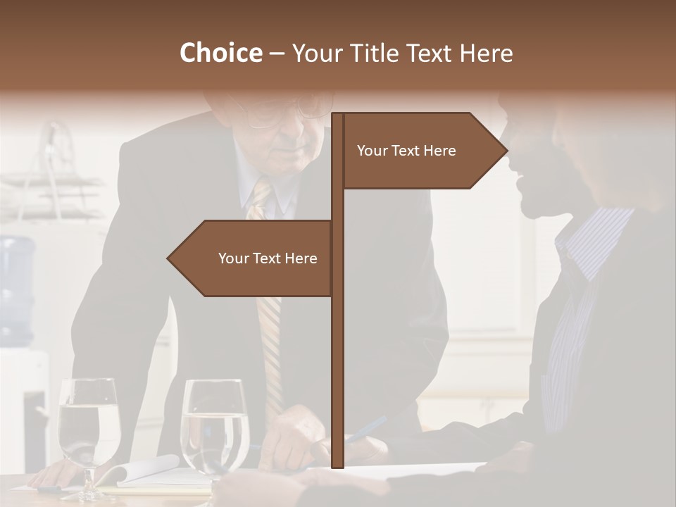 Happiness American White PowerPoint Template