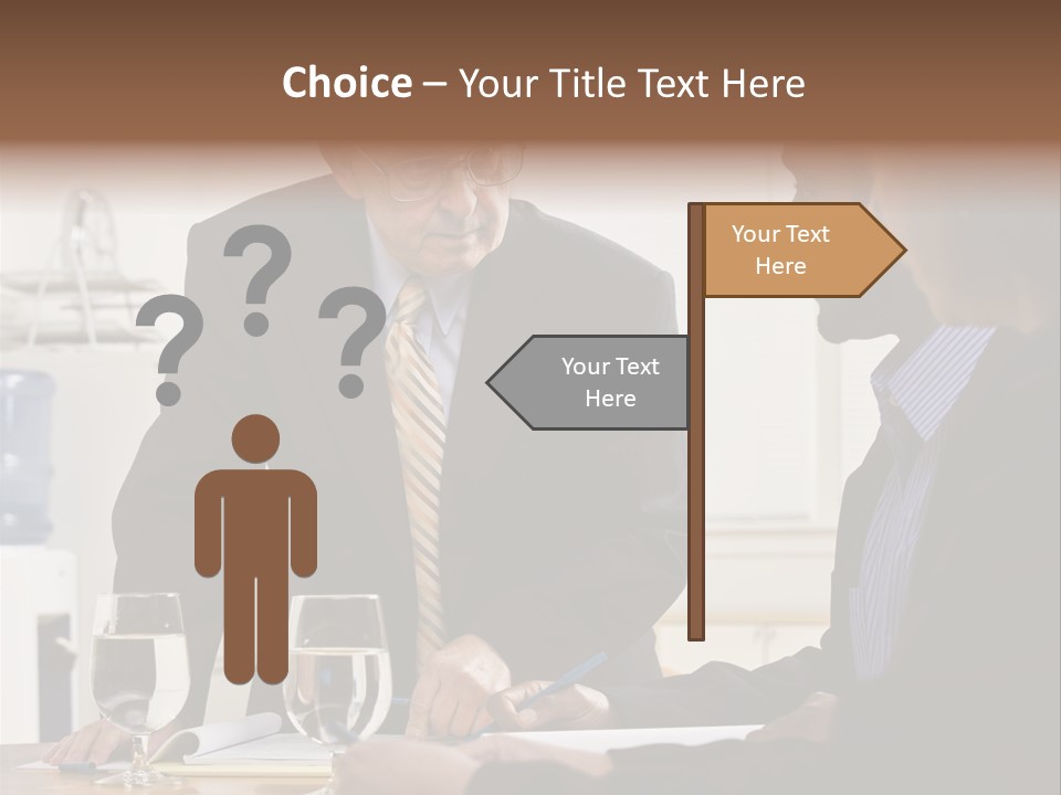 Happiness American White PowerPoint Template