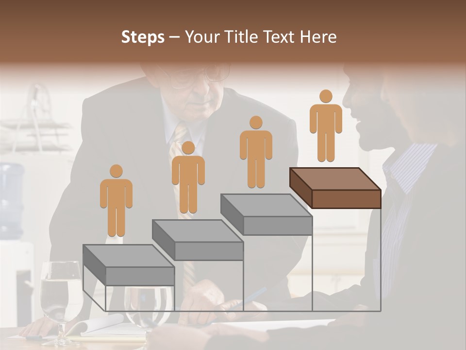 Happiness American White PowerPoint Template