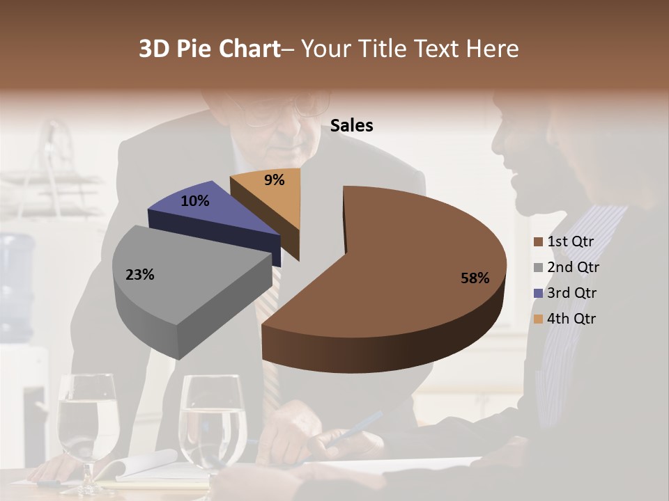 Happiness American White PowerPoint Template