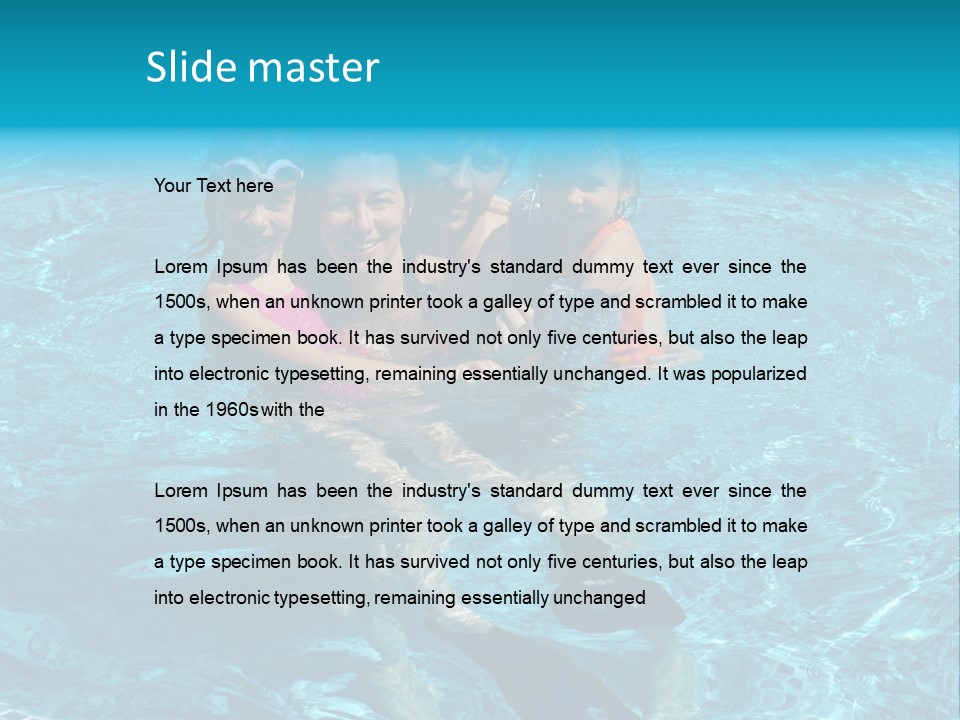 Holiday Active Childhood PowerPoint Template