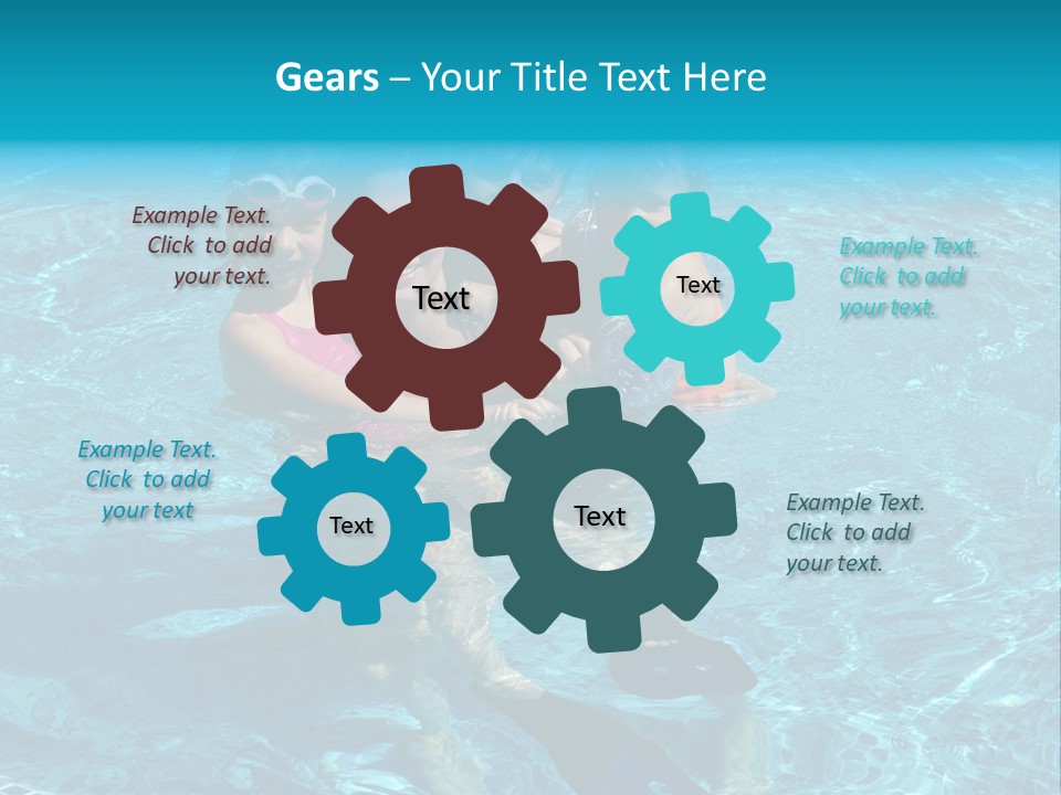 Holiday Active Childhood PowerPoint Template