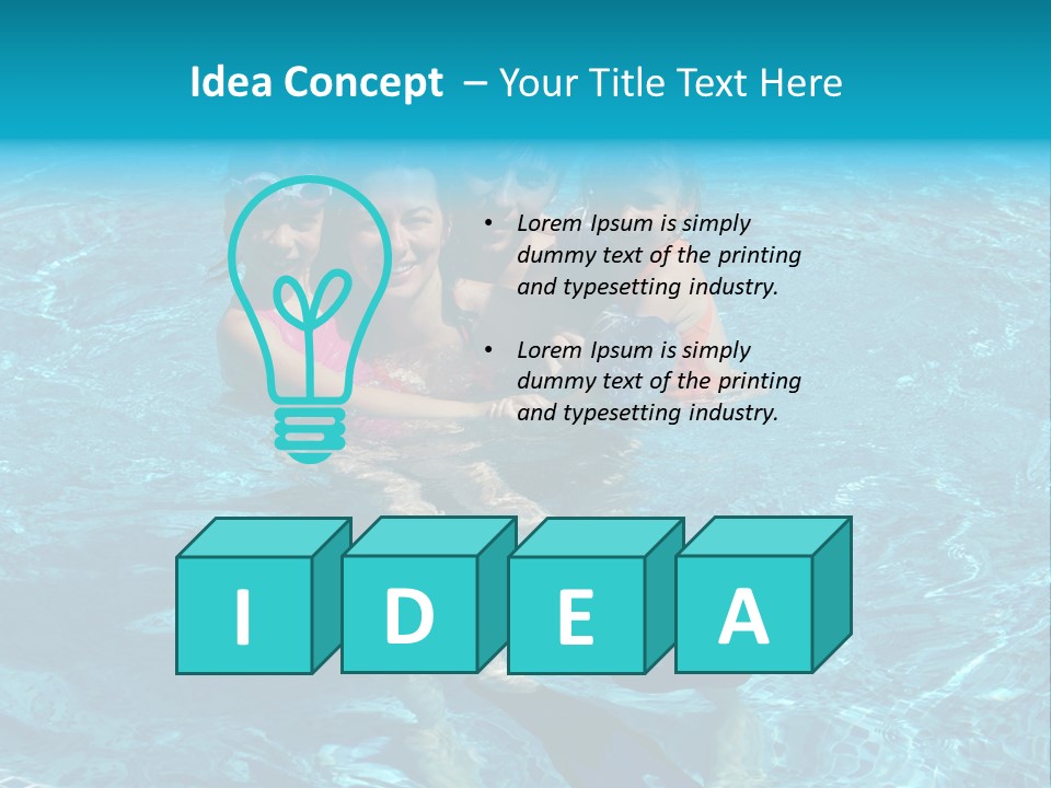 Holiday Active Childhood PowerPoint Template