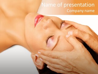 Massage Therapy Point PowerPoint Template