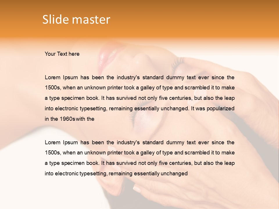 Massage Therapy Point PowerPoint Template