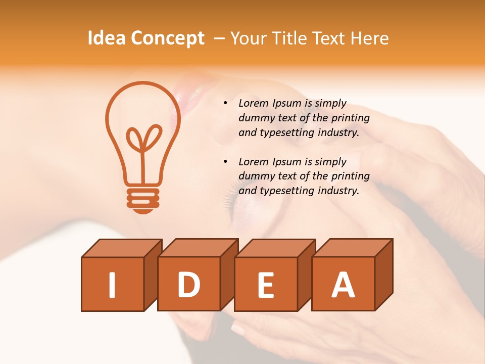 Massage Therapy Point PowerPoint Template