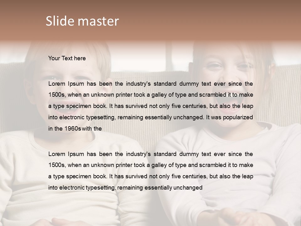 Indoors People Happy PowerPoint Template