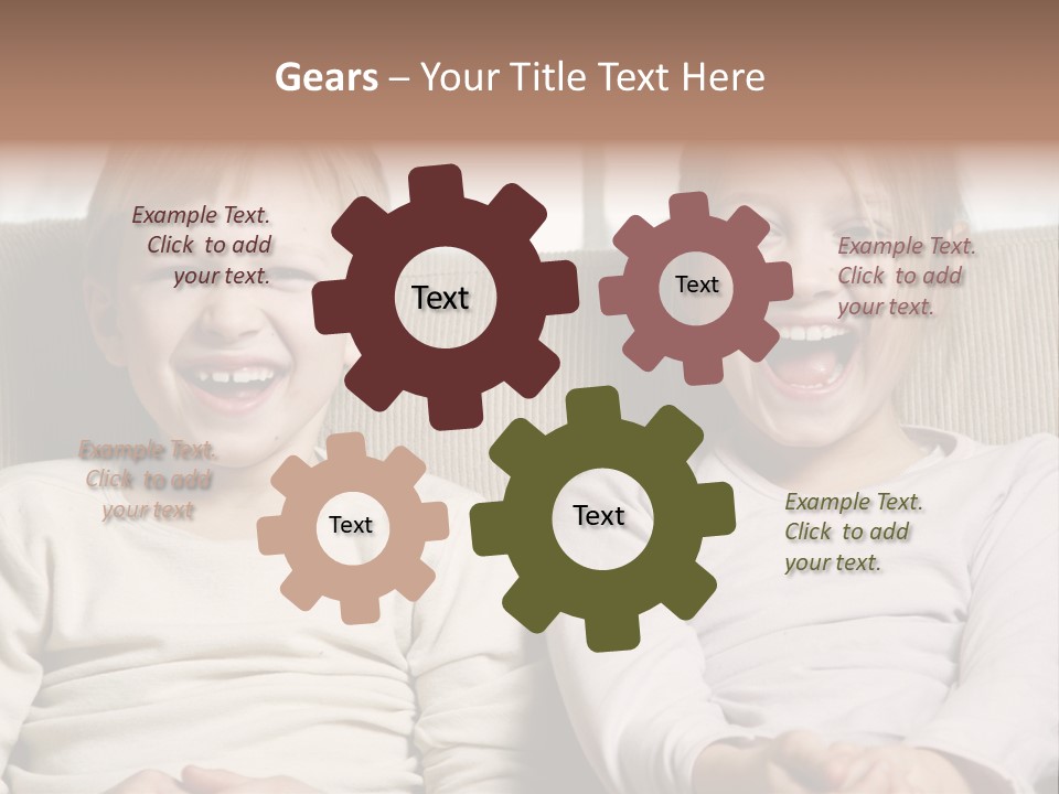 Indoors People Happy PowerPoint Template