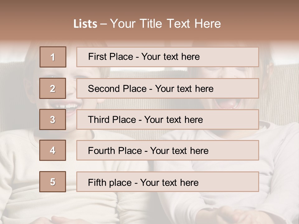 Indoors People Happy PowerPoint Template