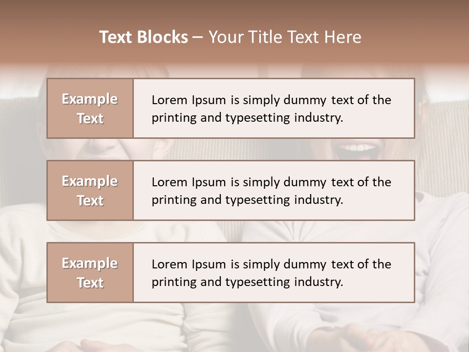 Indoors People Happy PowerPoint Template