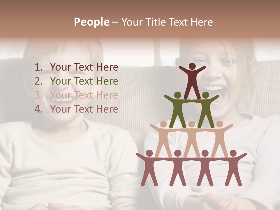 Indoors People Happy PowerPoint Template