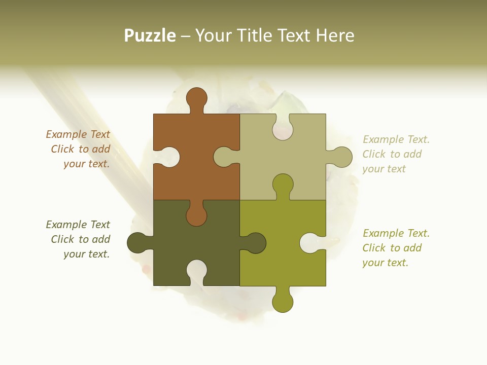 Healthcare Tuna Sticks PowerPoint Template