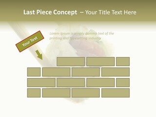 Healthcare Tuna Sticks PowerPoint Template