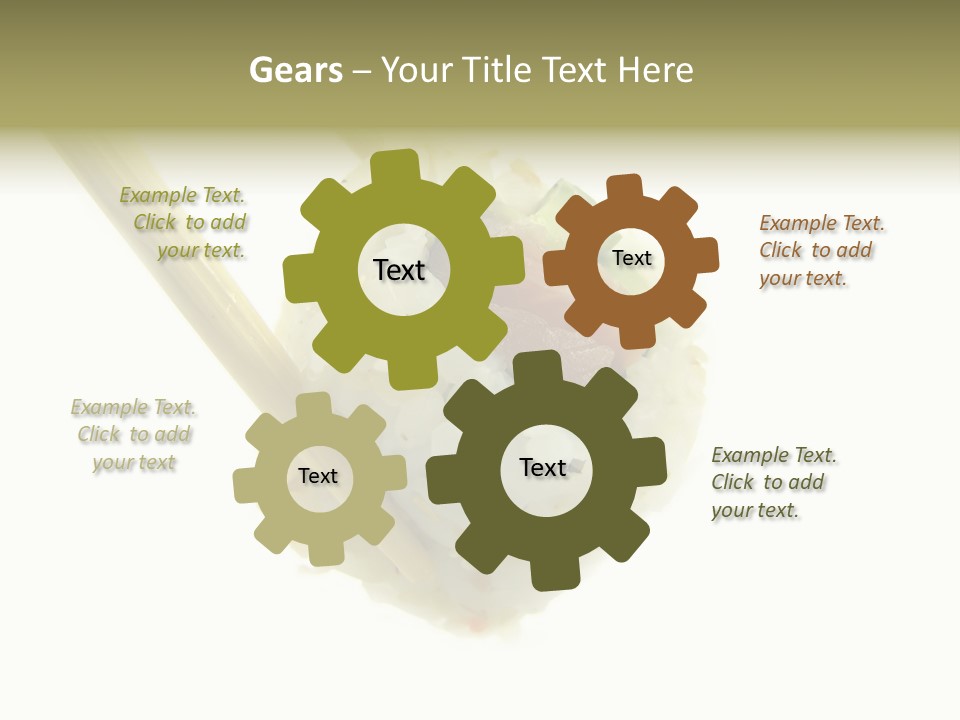 Healthcare Tuna Sticks PowerPoint Template