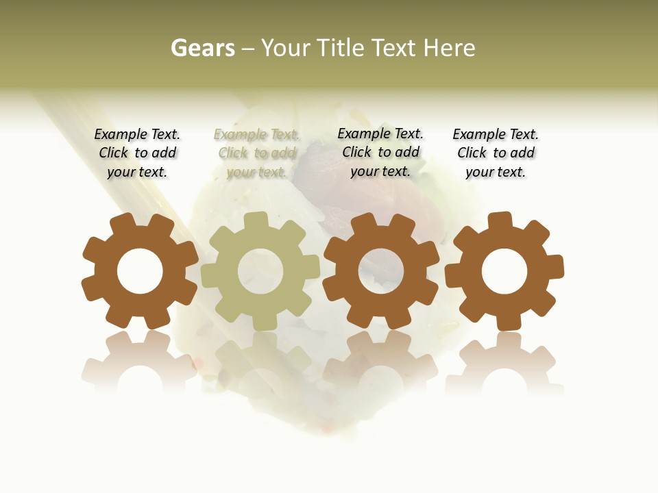 Healthcare Tuna Sticks PowerPoint Template