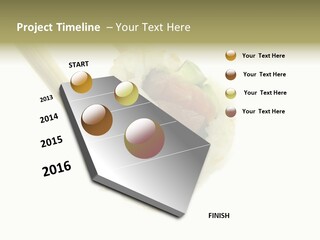 Healthcare Tuna Sticks PowerPoint Template