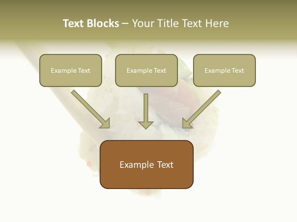 Healthcare Tuna Sticks PowerPoint Template