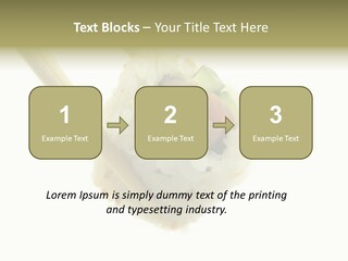 Healthcare Tuna Sticks PowerPoint Template