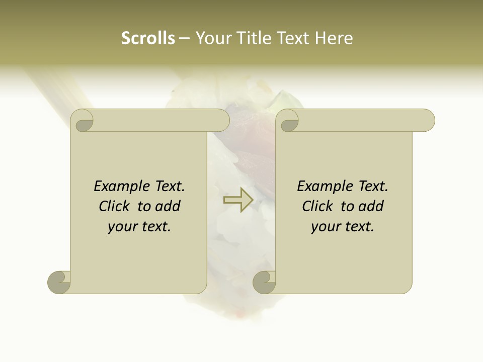 Healthcare Tuna Sticks PowerPoint Template