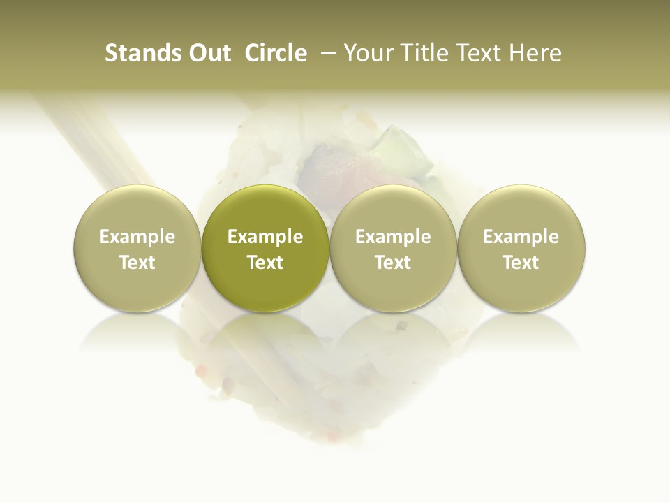 Healthcare Tuna Sticks PowerPoint Template