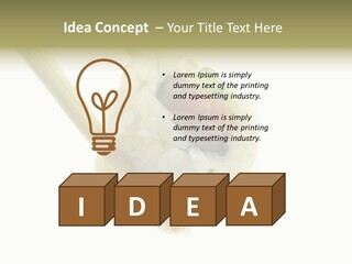 Healthcare Tuna Sticks PowerPoint Template