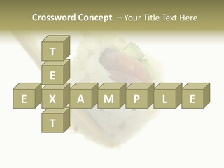 Healthcare Tuna Sticks PowerPoint Template