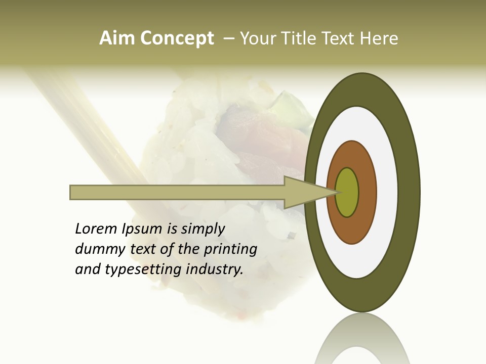 Healthcare Tuna Sticks PowerPoint Template