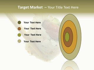 Healthcare Tuna Sticks PowerPoint Template