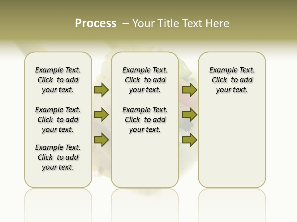 Healthcare Tuna Sticks PowerPoint Template