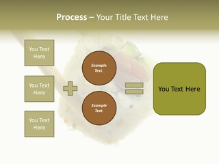 Healthcare Tuna Sticks PowerPoint Template