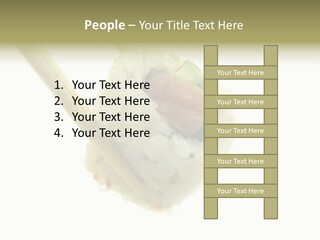 Healthcare Tuna Sticks PowerPoint Template