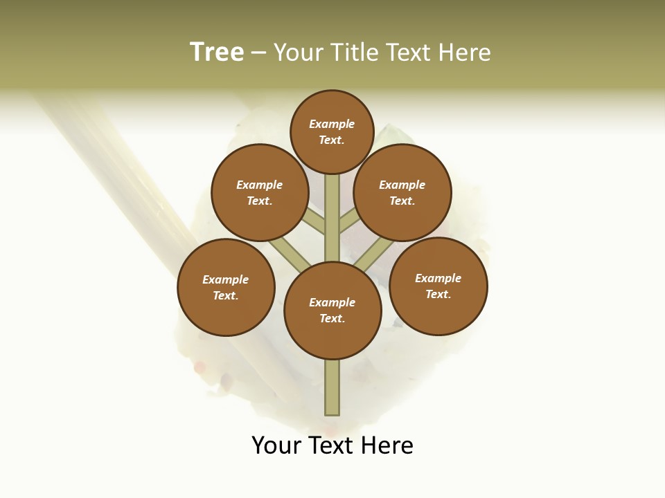 Healthcare Tuna Sticks PowerPoint Template