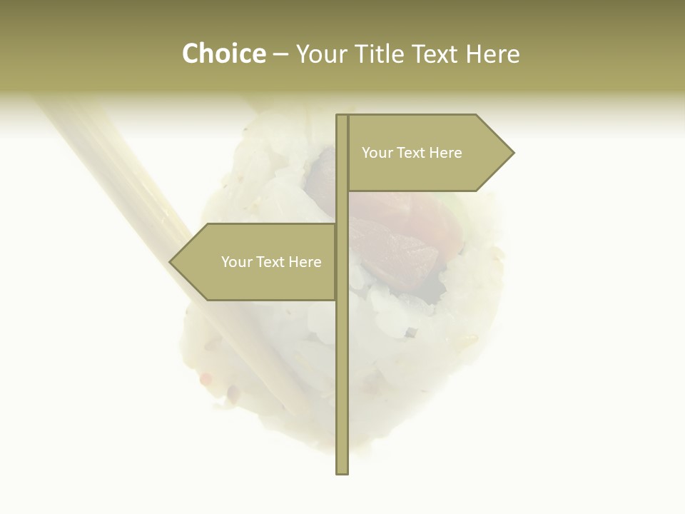 Healthcare Tuna Sticks PowerPoint Template