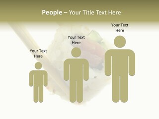 Healthcare Tuna Sticks PowerPoint Template