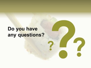 Healthcare Tuna Sticks PowerPoint Template