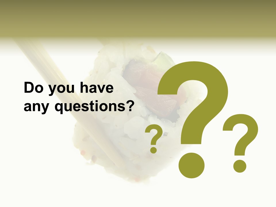 Healthcare Tuna Sticks PowerPoint Template