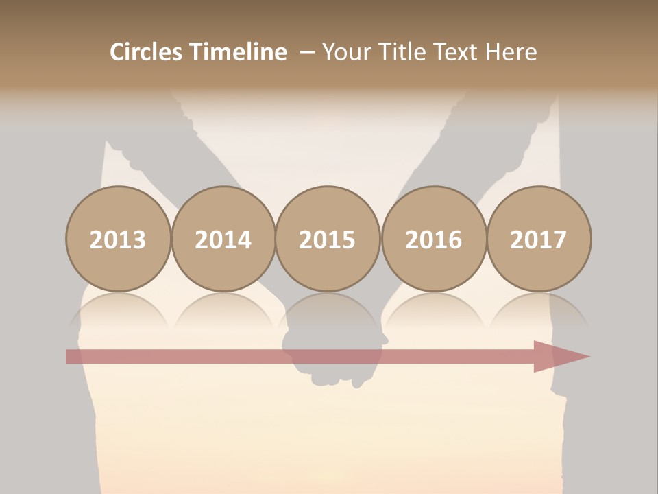 Sexy Island Walk PowerPoint Template