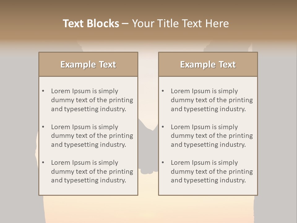 Sexy Island Walk PowerPoint Template