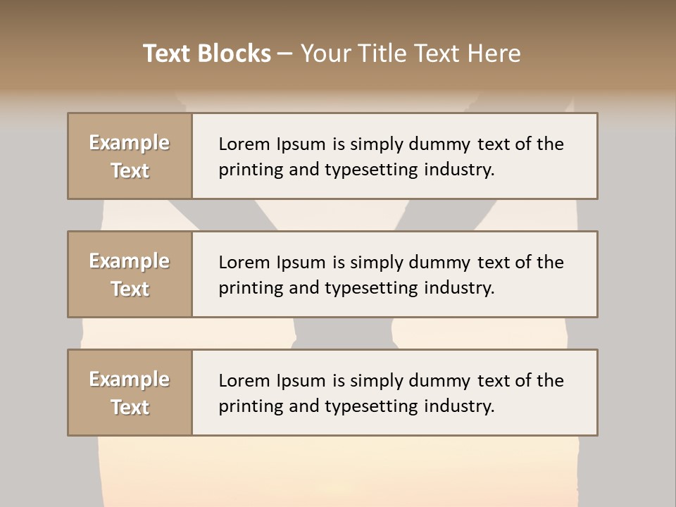 Sexy Island Walk PowerPoint Template